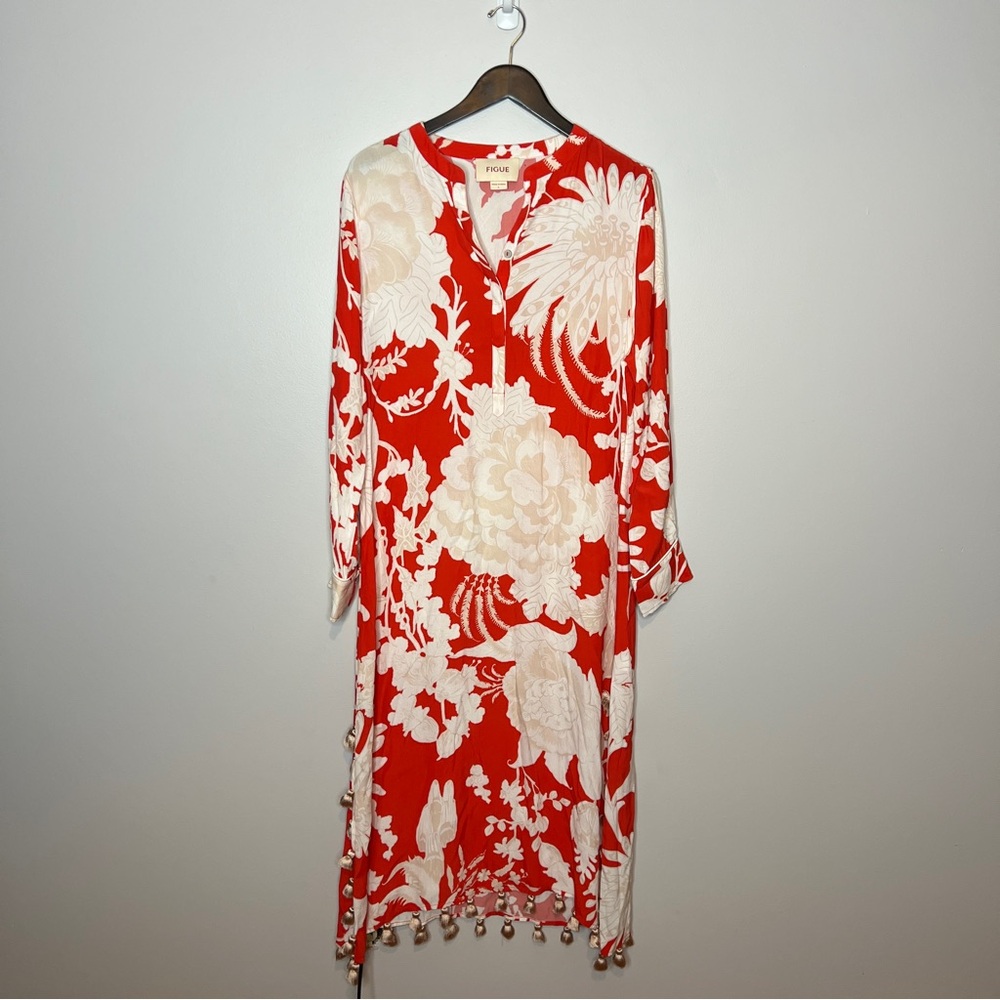 Figue Paolina Floral Caftan Size Large